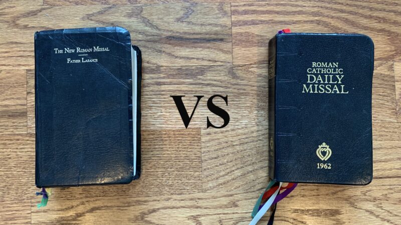 Father Lasance Missal VS Angelus Press Missal